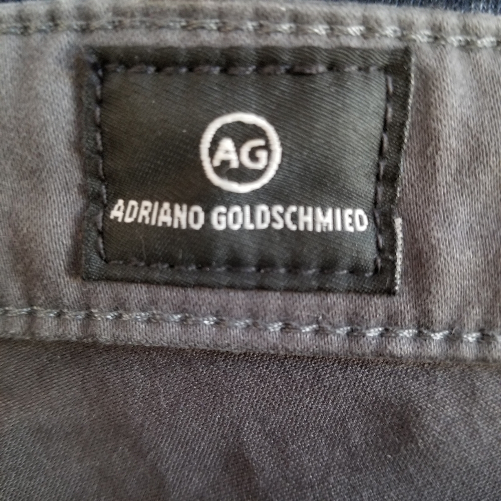 Adriano Goldschmied Metallic Gray The Legging Super Skinny Pants - Picture 8 of 9